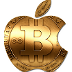 apple bitcoin logo